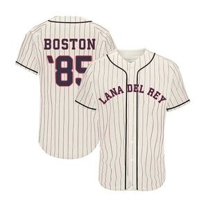 Lana del Rey baseball Boston jersey shirt
